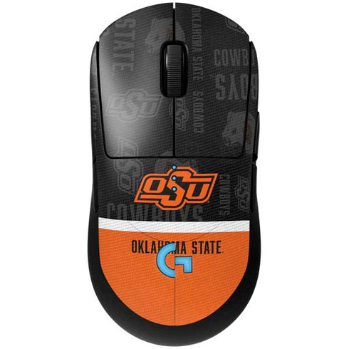 Oklahoma State University Split Jersey G Pro Wireless Gaming Mouse Skin